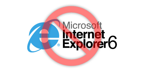 Internet Explorer 6 Warning